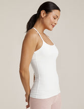 white tank top